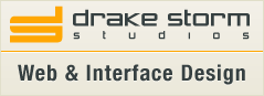 Drake Storm Studios Web Design